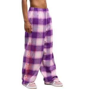 Vitriol‎ Men's Summoned Purple Plaid Lounge Pants in Bloomington Size S